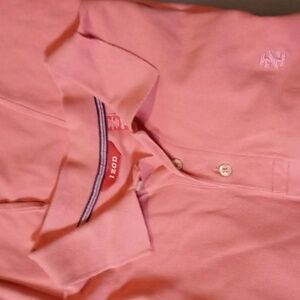 Izod Coral Polo Shirt Classic Design